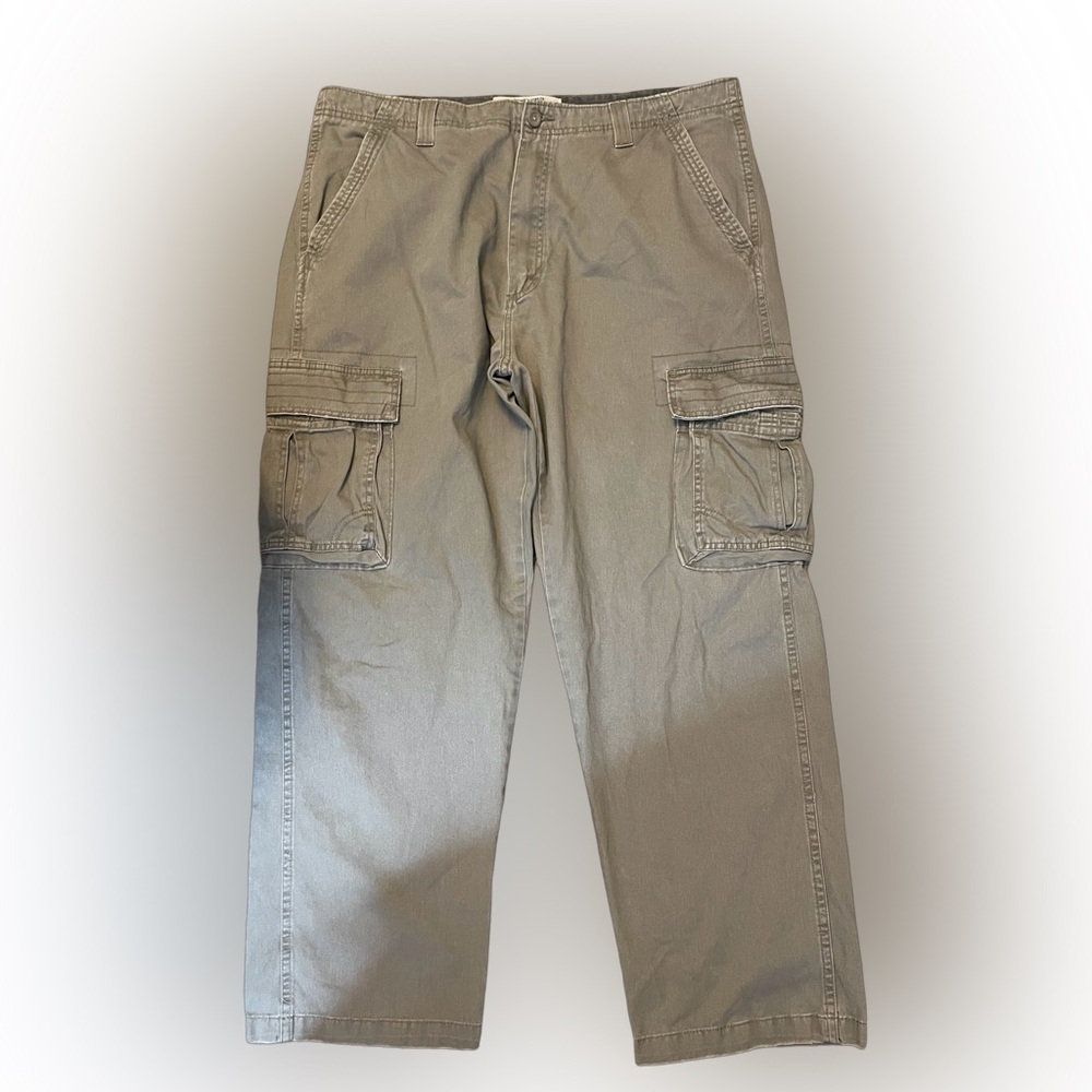 Wrangler Cargo khaki  hunting fishing camping hiking outdoorsman pants 40X32